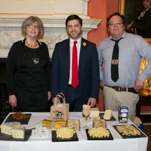 Margaret and Dai with Stephen Crabb MP