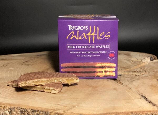 Tregroes Milk Chocolate Toffee Waffles